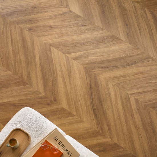 Afirmax Legnar Chevron CLC 41102 Jersey Oak klikkes halszálka SPC padló