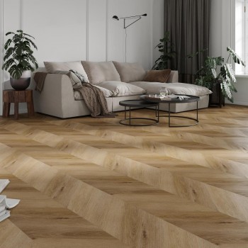 Afirmax Legnar Chevron CLC 41472  Frisco Oak klikkes halszálka SPC padló