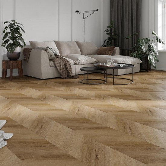 Afirmax Legnar Chevron CLC 41472  Frisco Oak klikkes halszálka SPC padló