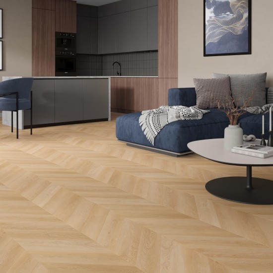 Afirmax Legnar Chevron CLC 41822 Hartford Oak klikkes halszálka SPC padló