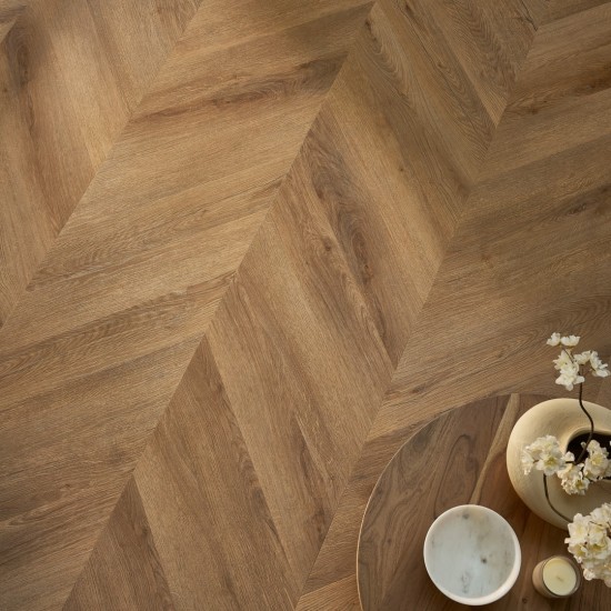 Afirmax Legnar Chevron CLC 42702 Garda Oak klikkes halszálka SPC padló