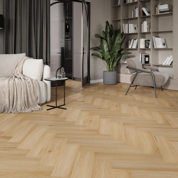 Afirmax Legnar Herringbone HB 41535 Arvada Oak klikkes halszálka SPC padló
