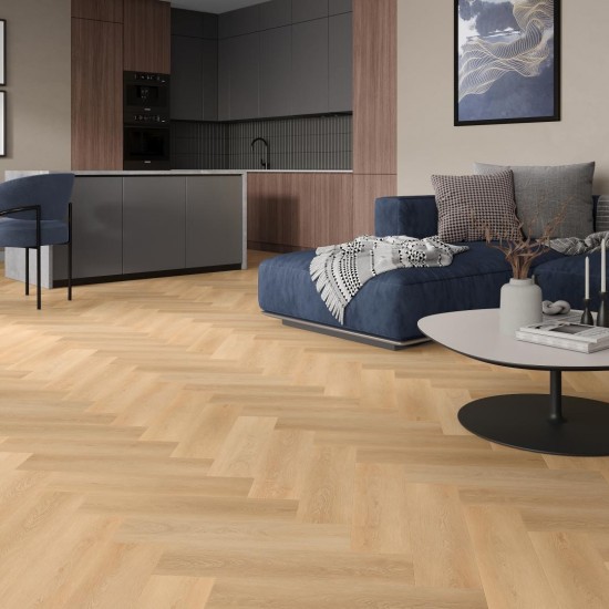 Afirmax Legnar Herringbone HB 41825 Hartford Oak klikkes halszálka SPC padló