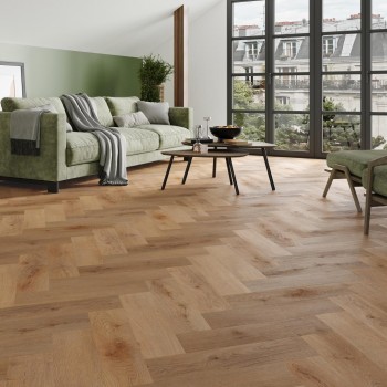 Afirmax Legnar Herringbone HB 42705 Garda Oak klikkes halszálka SPC padló
