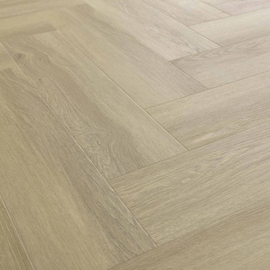 Arbiton Amaron Herringbone EIR CAS 222 JOHANNES OAK klikkes halszálka SPC padló + Multiprotec Acoustic alátét