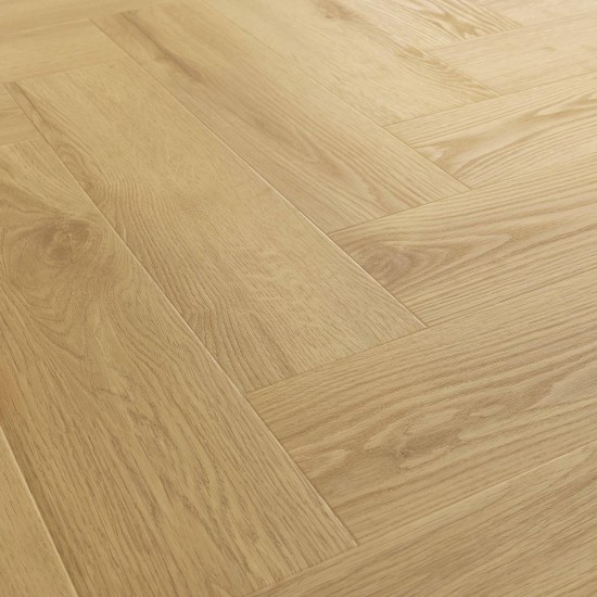 Arbiton Amaron Herringbone EIR CAS 227 VIRGIN OAK klikkes halszálka SPC padló + Multiprotec Acoustic alátét