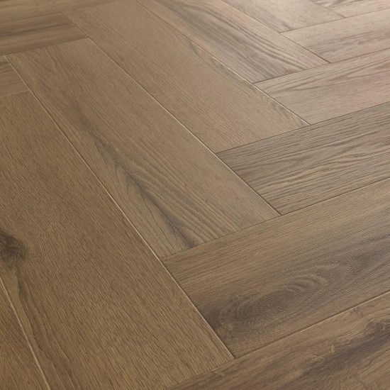 Arbiton Amaron Herringbone EIR CAS 229 ROCHESTER OAK klikkes halszálka SPC padló + Multiprotec Acoustic alátét