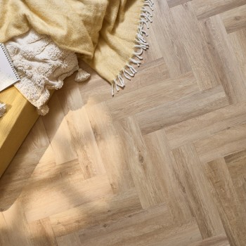 Arbiton Amaron Herringbone CA 184 WINDSOR OAK klikkes halszálka SPC padló + Multiprotec Acoustic alátét