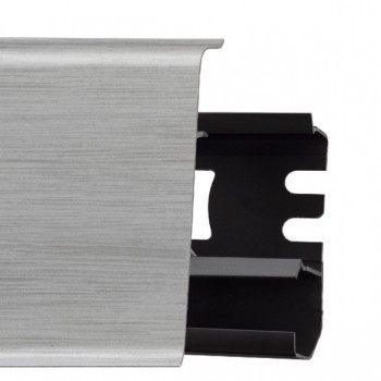 Arbiton Indo ALUMINIUM LIGHT/ ALU LIGHT 41 kábelcsatornás műanyag szegélyléc