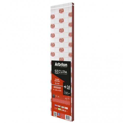 Arbiton Secura Aquastop Thermo Smart 1,6mm - XPS, padlófűtésre, 3in1