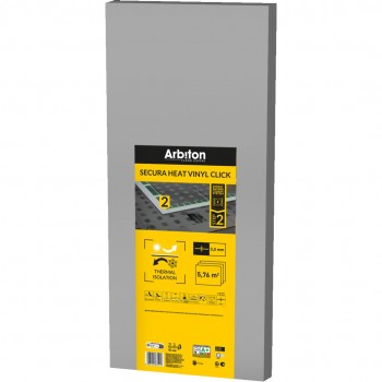 Arbiton Secura Heat Vinyl Click - padlóalátét - elektormos padlófűtéshe