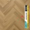 Arbiton Amaron Herringbone EIR CAS 208 BURBON OAK klikkes halszálka SPC padló + Multiprotec Acoustic alátét