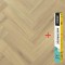 Arbiton Amaron Herringbone EIR CAS 228 PRINCETON OAK klikkes halszálka SPC padló + Multiprotec Acoustic alátét