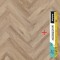 Arbiton Amaron Herringbone CA 184 WINDSOR OAK klikkes halszálka SPC padló + Multiprotec Acoustic alátét
