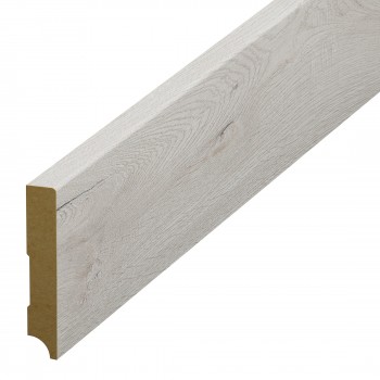 Arteo (Classen) LP80-57555WR HDF nedvességálló szegélyléc Silverstone padlóhoz