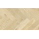 Barlinek Bianco Herringbone 180, matt-lakkozott, klikkes halszálka parketta. 1WC000040