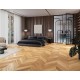 Barlinek Caramel Chevron, matt-lakkozott szalagparketta. 1WV000001