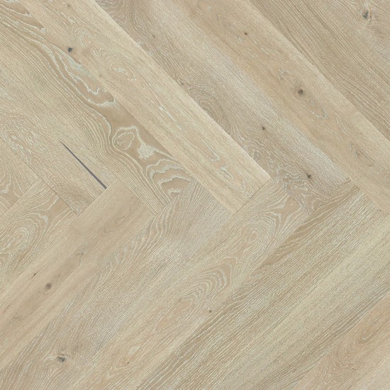 Barlinek Grissini Herringbone 130, matt-lakkozott, klikkes halszálka parketta. 1WC000013