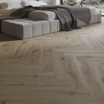 Barlinek Herringbone Desert Oak klikkes halszálka SPC padló. DP5000031
