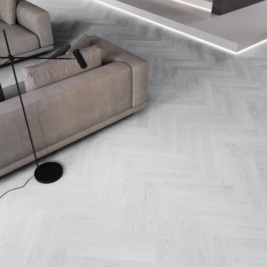 Barlinek Herringbone Diamond Oak klikkes halszálka SPC padló int. alátéttel. DP5000044