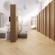 Barlinek Herringbone Vanilla Oak klikkes halszálka SPC padló int. alátéttel. DP5000046