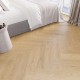 Barlinek Herringbone Vanilla Oak klikkes halszálka SPC padló int. alátéttel. DP5000046