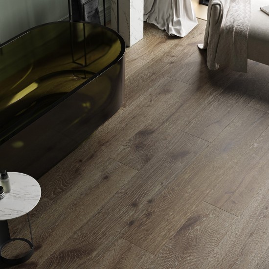 Barlinek NextStep Coffee Oak, klikkes SPC padló integrált alátéttel. DP5000012