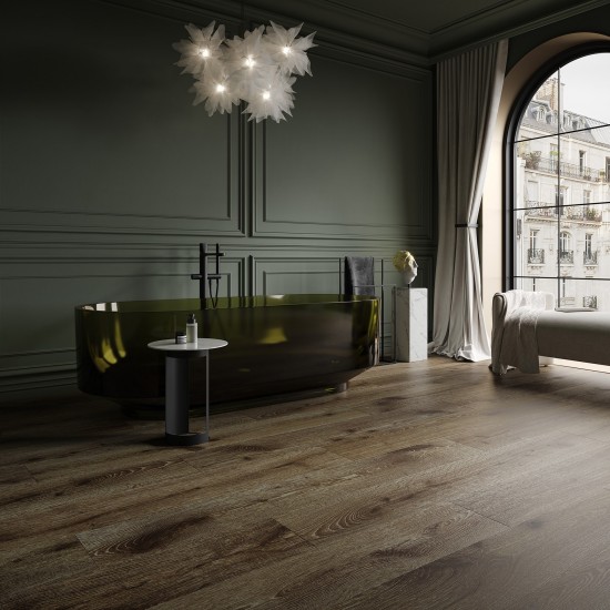 Barlinek NextStep Coffee Oak, klikkes SPC padló integrált alátéttel. DP5000012