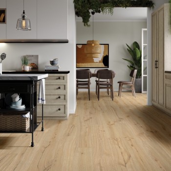Barlinek NextStep Sand Oak, klikkes SPC padló integrált alátéttel. DP5000018