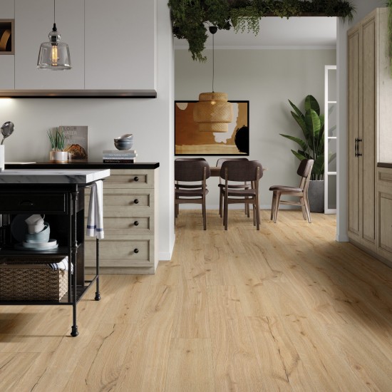 Barlinek NextStep Sand Oak, klikkes SPC padló integrált alátéttel. DP5000018