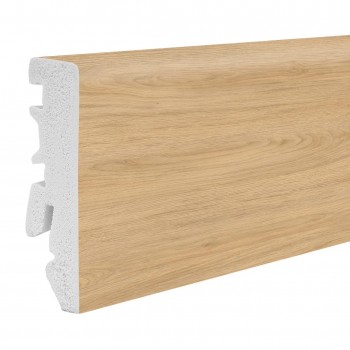 Barlinek S60 Cream Oak műanyag szegélyléc. S6029541A