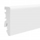 Barlinek S60 White, fehér, műanyag szegélyléc. S6029551A