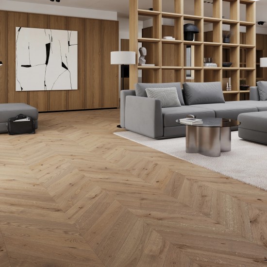 Barlinek Serene Chevron, matt-lakkozott, francia halszálka parketta. 1WV000005