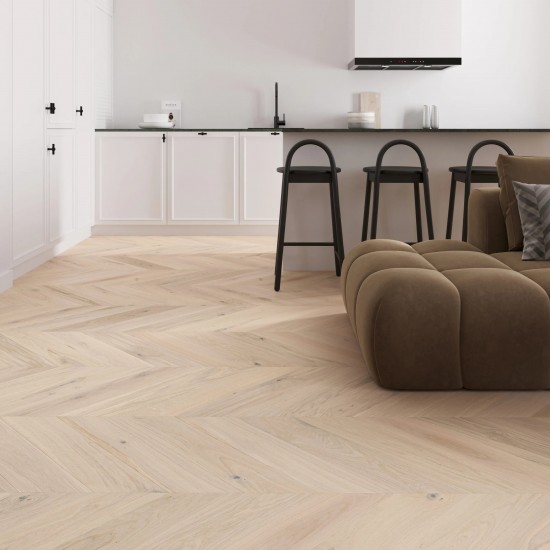Barlinek Trivor Chevron, matt-lakkozott, francia halszálka parketta. 1WV000002