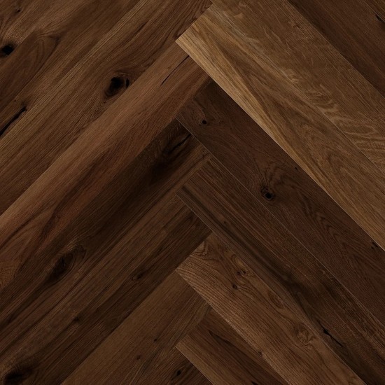 Barlinek Trapani Herringbone 130, matt-lakkozott, klikkes halszálka parketta. 1WC000032