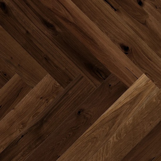 Barlinek Trapani Herringbone 130, matt-lakkozott, klikkes halszálka parketta. 1WC000032
