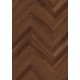 Boen Herringbone, Amerikai dió Nature matt-lakkozott, csap-hornyos, halszálka parketta