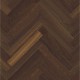 Boen Herringbone, Füstölt tölgy Nature olajozott, csap-hornyos, halszálka parketta