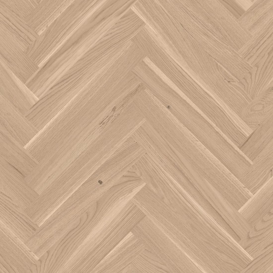 Boen Herringbone Tölgy White Structure, Live Matt fehér lakkozott, csap-hornyos halszálka parketta. 10163865