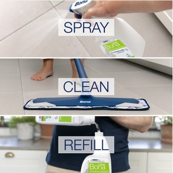 Bona OxyPower Hard-Surface Floor Deep Cleaner Spray 1L. WM857013011
