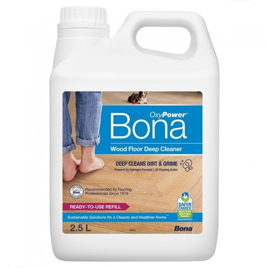 Bona OxyPower Wood Floor Deep Cleaner utántöltő 2,5L. WM857015001