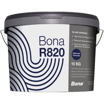 Bona R820 elasztikus szilán parketta ragasztó. 15kg