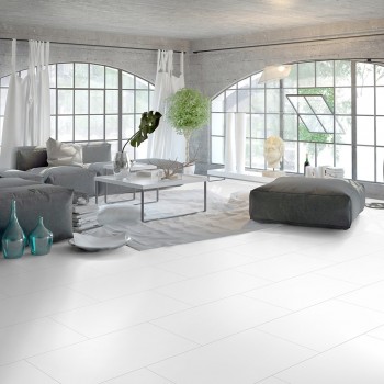 Classen Ceramin 57598 Luna Virgin White csap-hornyos SPC padló- és falburkolat