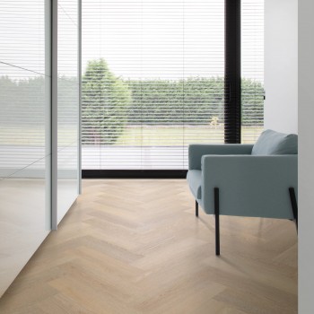 COREtec Naturals Herringbone 50 LVRH 2754 - Barley, klikkes, halszálka vinyl padló int. parafa alátéttel