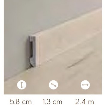 COREtec Surplus 70MD10.... Modern skirting - dekorazonos szegélyléc