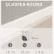 COREtec ProPlus 70QR11.... Quarter Round - dekorazonos körnegyed szegélyléc