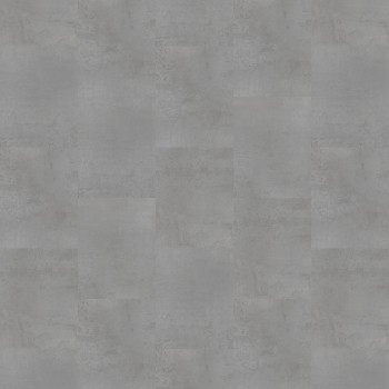COREtec The Essentials Tile 50 LVT 1695 Polished Concrete 95, klikkes vinyl padló int. parafa alátéttel