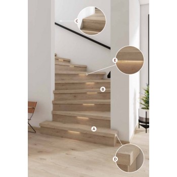 COREtec 75STR0000F lépcsőprofil LED vilgáítás adapter set