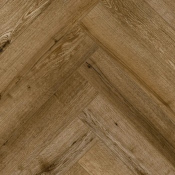 Korner Luxury Herringbone Oak Tarvos klikkes, halszálka SPC padló