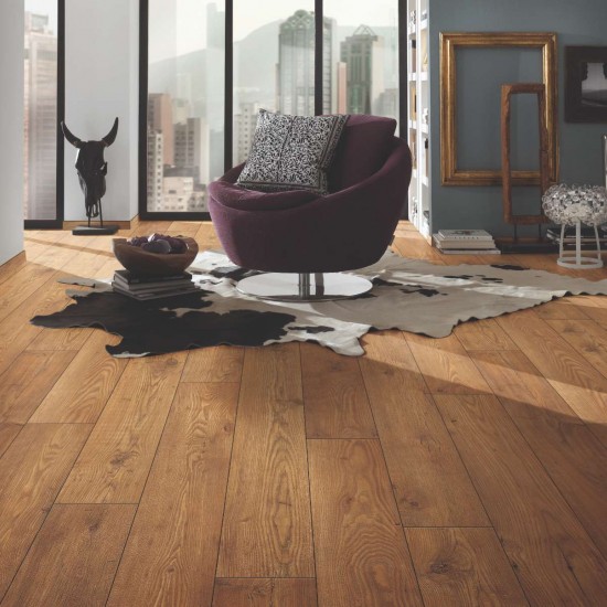 Krono Original MO.RE! ATLANTIC 10 5537, Tawny Chestnut vízálló laminált padló